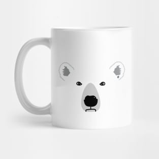 Polar Bear FaceMS Mug